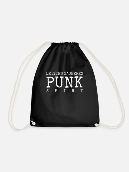Punker Punk Witz - Turnbeutel - Schwarz
