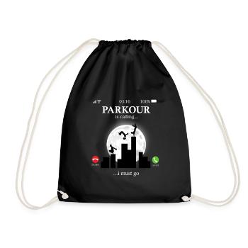 Parkour - Sac de sport léger - noir - Devant