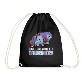 Tardigrade Tardigrades Wasserbär - Turnbeutel - Schwarz - Vorne