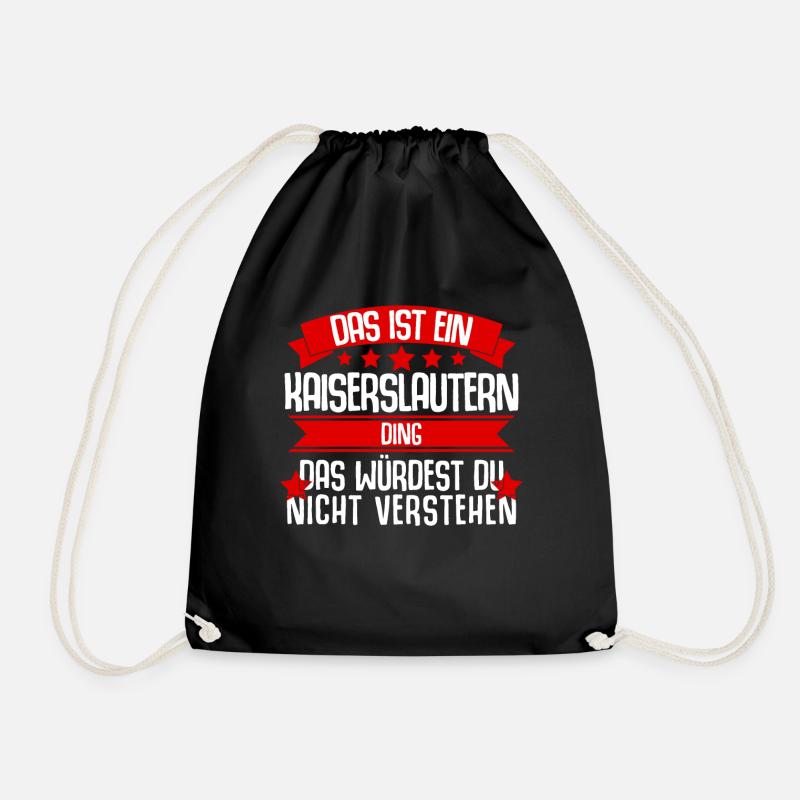 Kaiserslauterer Kaiserslautern - Turnbeutel - Schwarz