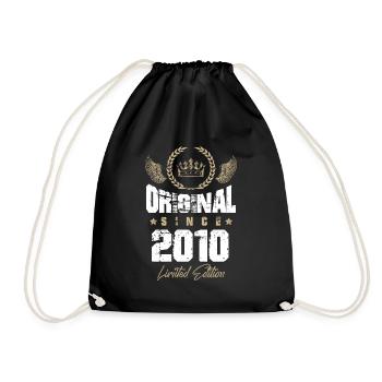 2010 limited edition - Drawstring Bag - black - Front