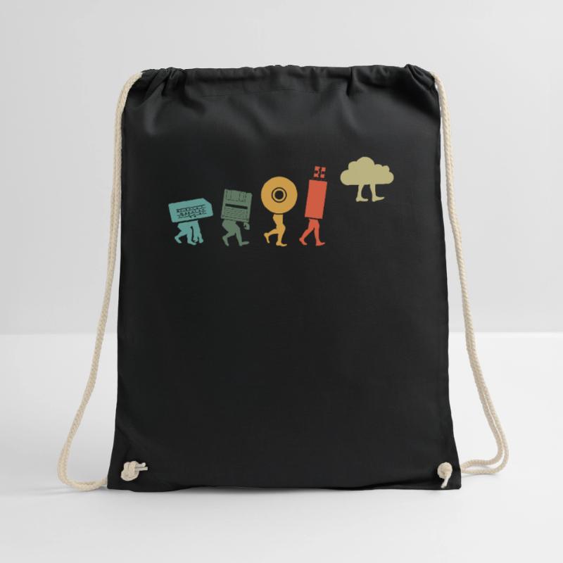 Cloud Computing, Programmer Nerd Drawstring Bag
