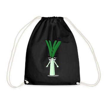 Regardé en poireaux Regardé en - Sac de sport léger - noir - Devant