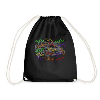 Synthétiseurs analogiques Synthétiseurs - Sac de sport léger - noir - Devant