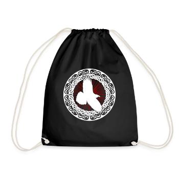 Raven Viking Bijoux Corbeau - Sac de sport léger - noir - Devant