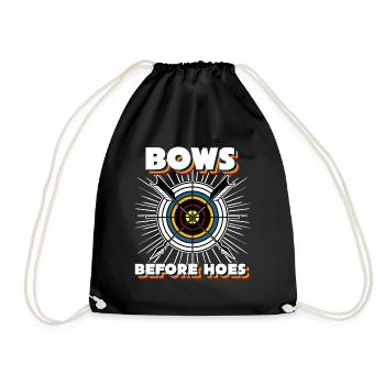 Longbow Archer 3D Archery - Drawstring Bag - black - Front