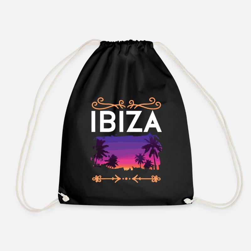 Ibiza - Turnbeutel - Schwarz