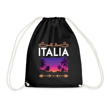 Italia - Sac de sport léger - noir - Devant