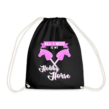 Hobby Horse Hobbyhorse - Drawstring Bag - black - Front