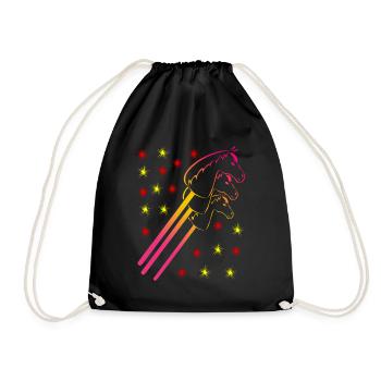Hobby Équitation Hobby Horse - Sac de sport léger - noir - Devant