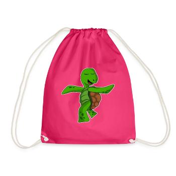 Qigong Qi Gong Tortue - Sac de sport léger - fuchsia - Devant