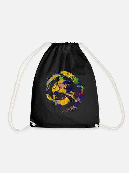 Qigong Qi Gong Karaté Chigong - Sac de sport léger - noir