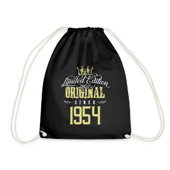 1954 limited edition - Drawstring Bag - black - Front
