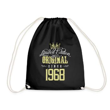 1968 limited edition - Turnbeutel - Schwarz - Vorne