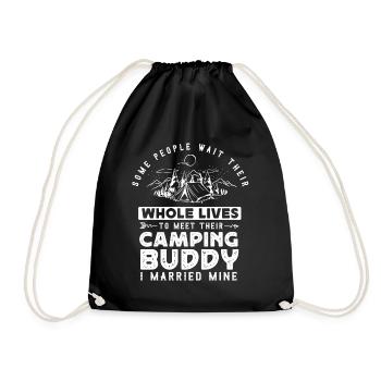 Camping Buddy Marié, Camping, Plein air - Sac de sport léger - noir - Devant