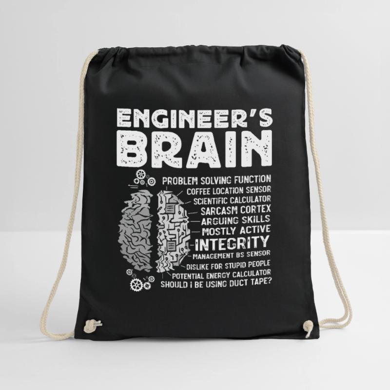 Engineers Brain, Engineer Drawstring Bag