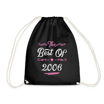 2006 best of - Drawstring Bag - black - Front