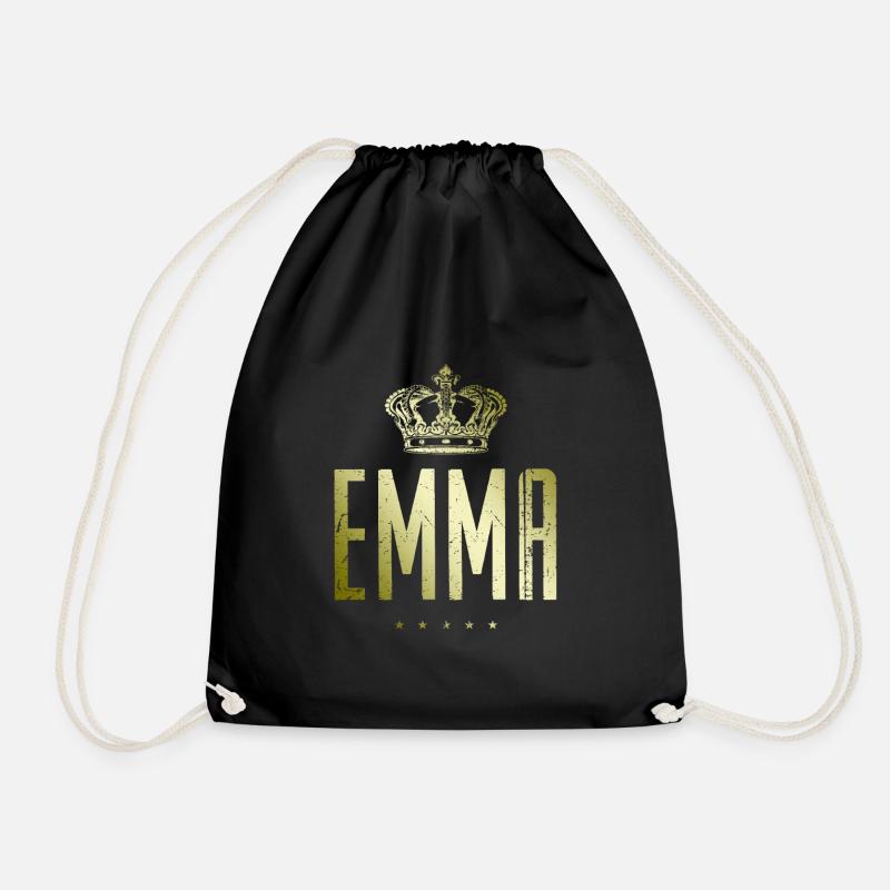 Emma - Turnbeutel - Schwarz