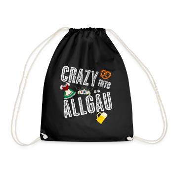 Allgäu Holiday Dirndl Beer Alps Allgäuer - Sac de sport léger - noir - Devant