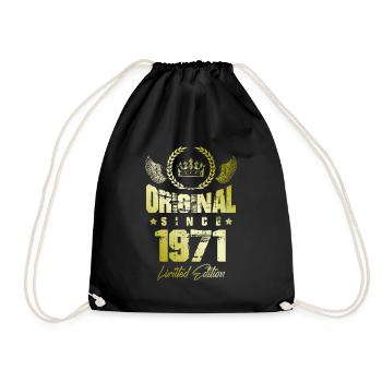 1971 limited edition - Turnbeutel - Schwarz - Vorne