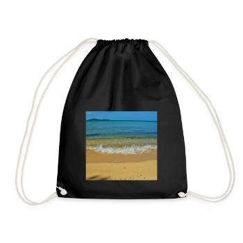Plage - Sac de sport léger - noir - Devant