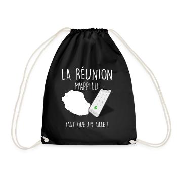 La Réunion La Plus belle île Du Monde - Sac de sport léger - noir - Devant