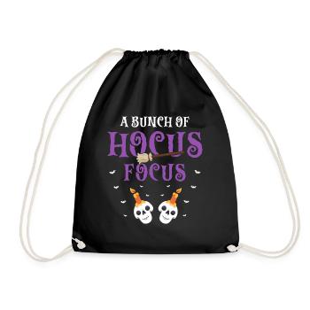 A Bunch Of Hocus Focus Cool Funny Halloween - Turnbeutel - Schwarz - Vorne