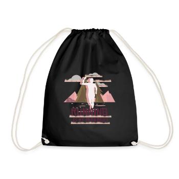 Marathon, TrailRunning Runner - Drawstring Bag - black - Front