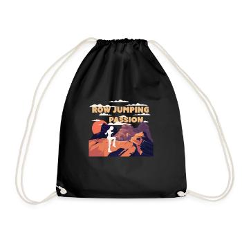 Rope Jumping Passion - Turnbeutel - Schwarz - Vorne