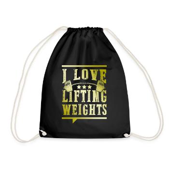 croire en la peur - Sac de sport léger - noir - Devant
