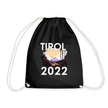 Tyrol 2022 - Drawstring Bag - black - Front