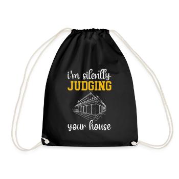 Architect Gift Profession Architecture Job Architect - Drawstring Bag - black - Front