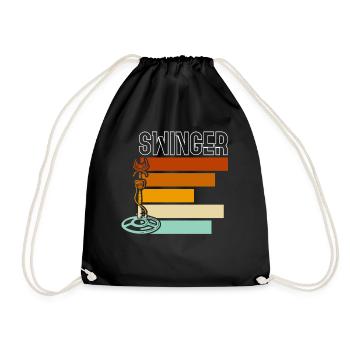 Détection de métaux, détecteur de métaux - Sac de sport léger - noir - Devant