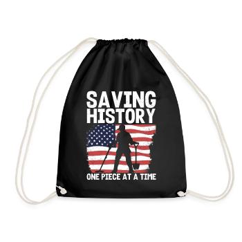 Détection de métaux, détecteur de métaux - Sac de sport léger - noir - Devant