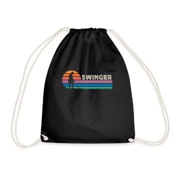 Détection de métaux, détecteur de métaux - Sac de sport léger - noir - Devant