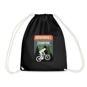 Champion de descente - Sac de sport léger - noir - Devant