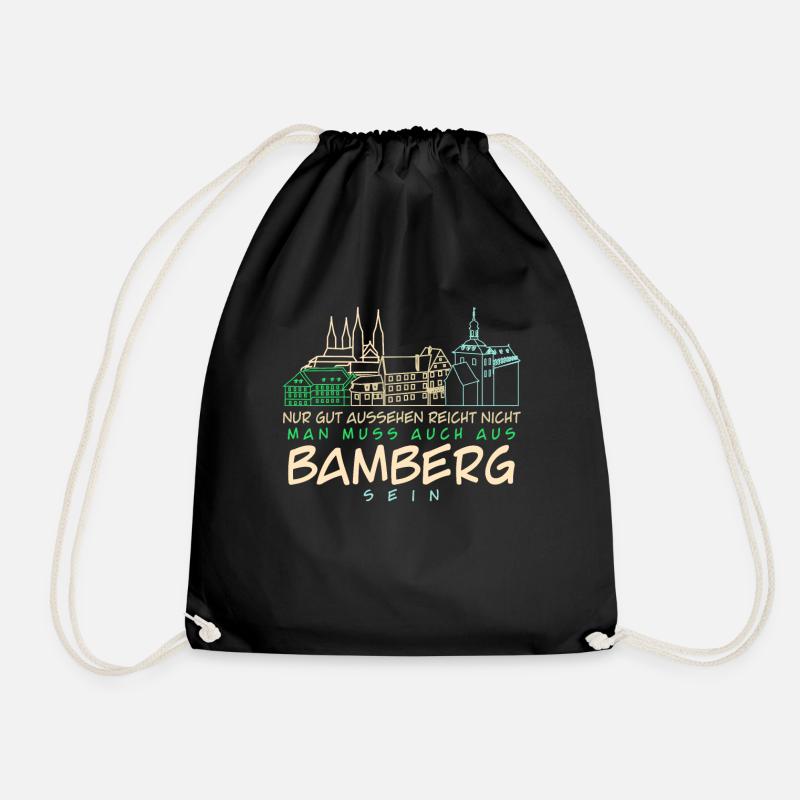 Bamberg Sehenswürdigkeiten Bamberger - Turnbeutel - Schwarz