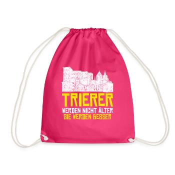 Trier Trierer - Turnbeutel - Fuchsia - Vorne