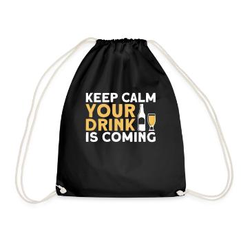 Barman Cadeau Mixologue Dire Bar - Sac de sport léger - noir - Devant