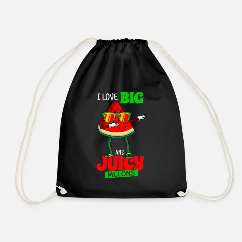 Pastèque - Sac de sport léger - noir