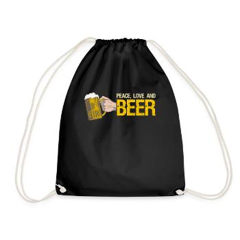 Bière - Sac de sport léger - noir - Devant