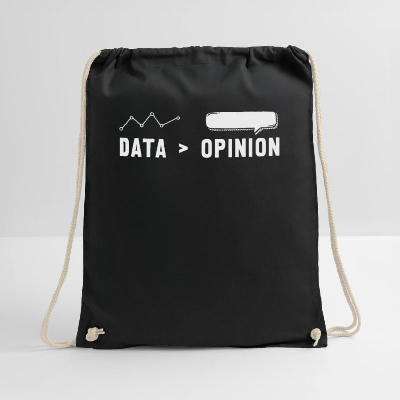 Big Data, Data Analyst, Data Bigger than Opinion Sac de sport léger