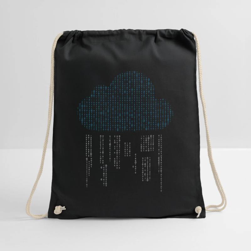 Cloud Engineer, Cloud Bits, Software developer Drawstring Bag