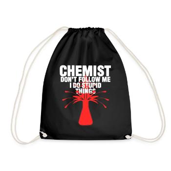 Chimiste Chemie Witz Chemikant - Sac de sport léger - noir - Devant
