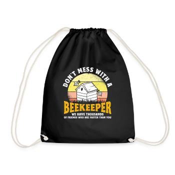 Apiculture Apiculteurs Abeilles Apiculteurs - Sac de sport léger - noir - Devant