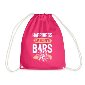 Plongée Bonheur - Sac de sport léger - fuchsia - Devant
