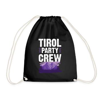 Tirol Party Crew - Sac de sport léger - noir - Devant