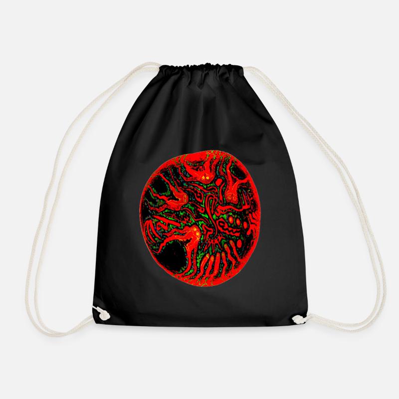 Ragnarok - Drawstring Bag - black