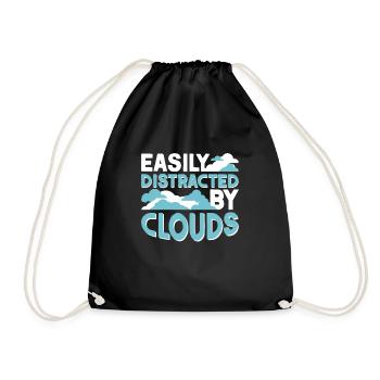 Meteorologist Quote Gift Meteorology - Drawstring Bag - black - Front