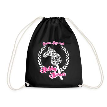 Hobby Horse Rider Hobbyhorse - Sac de sport léger - noir - Devant